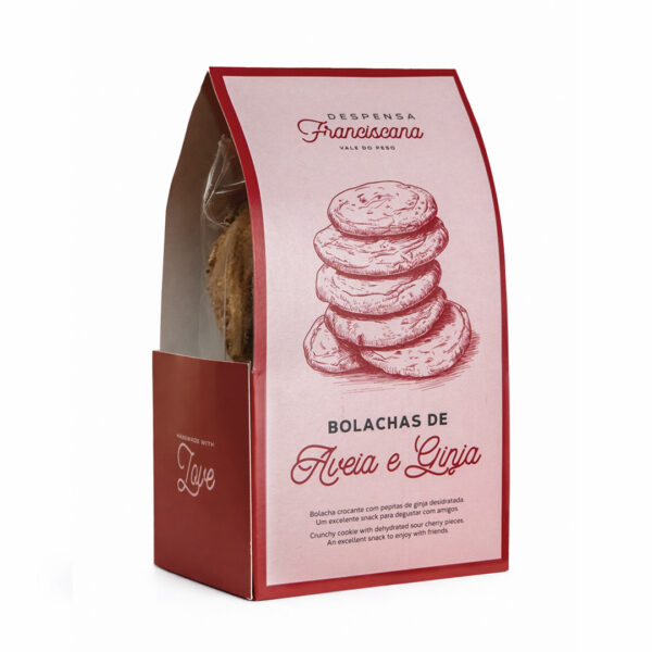 Bolachas de Ginja e Aveia