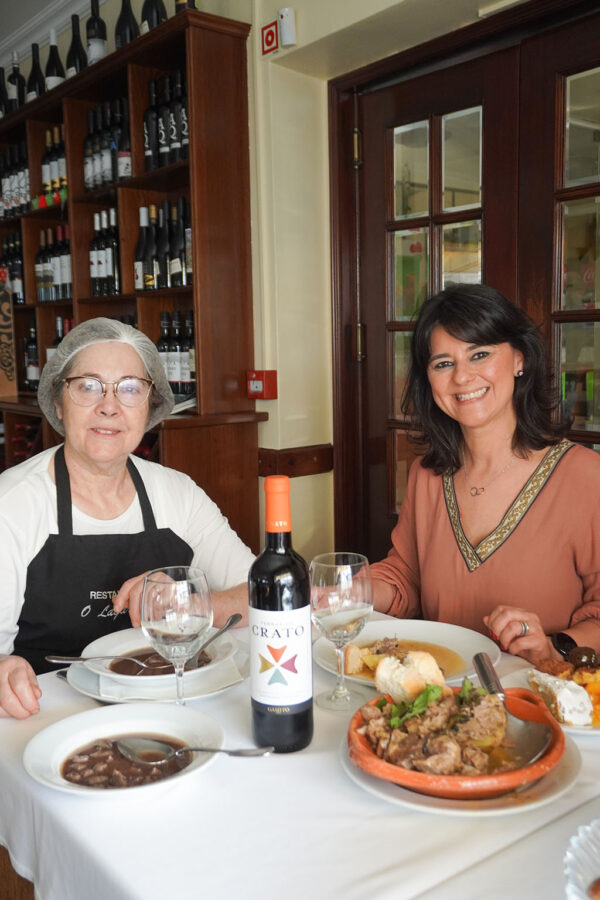Caldereta de Cordero y Sopa Sarapatel de la Chef Jacinta del Restaurante O Lagarteiro